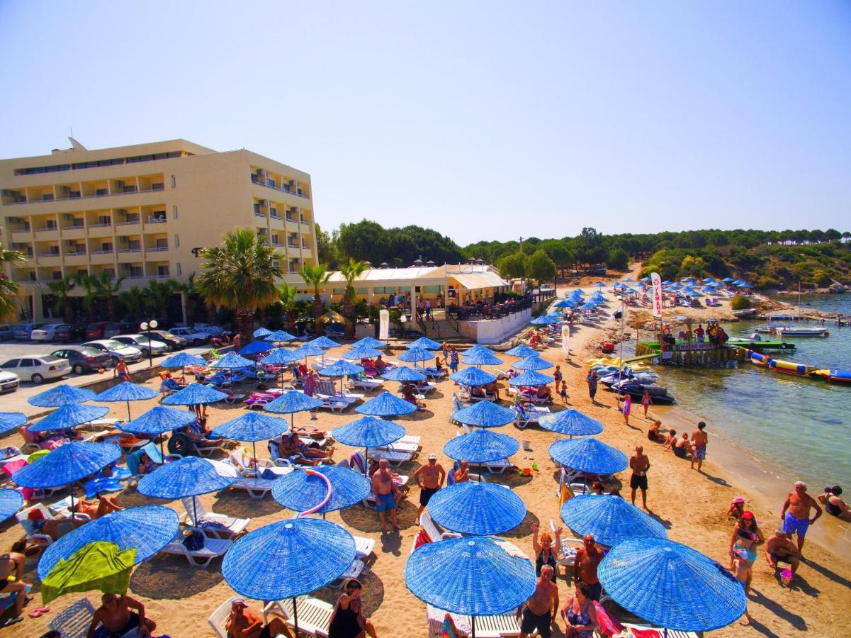 Tuntas Beach Hotel Дидим Экстерьер фото
